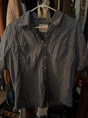 Dockers Men’s Button Up Short Sleeve Shirt